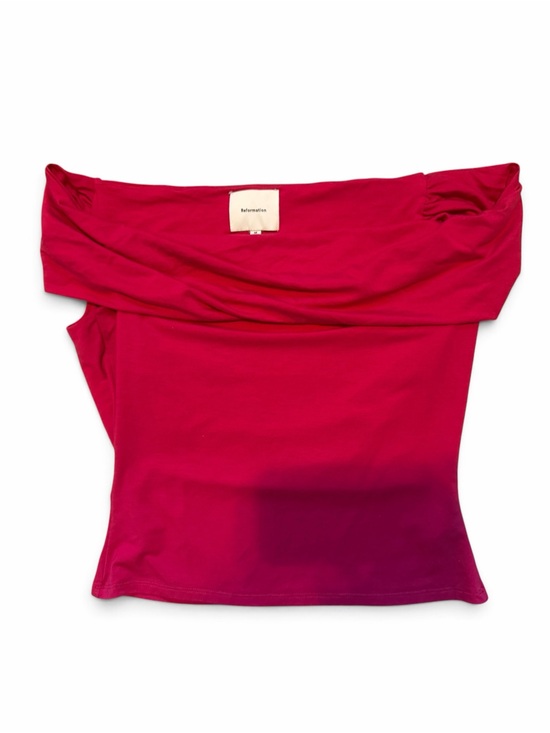 Reformation Tops - Reformation Off-Shoulder Camisole - Deep Pink Summer Vacation